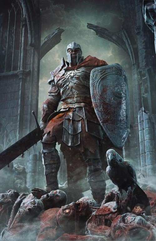 Dark Souls Mother Of Mourning #1 (2025) cover g barends virgin variant