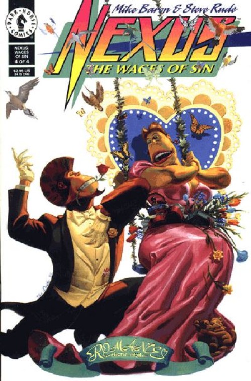 Nexus The Wages of Sin #4 (1995)
