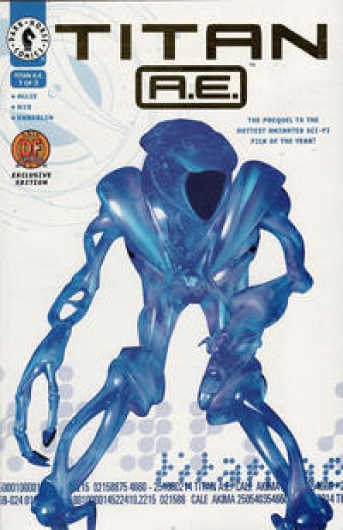 Titan AE #1 (2000) gold cover