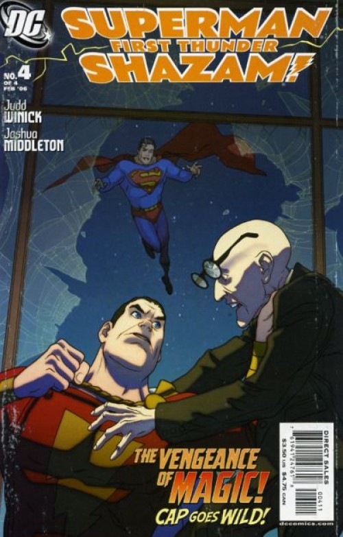Superman Shazam First Thunder #1-4 comic set