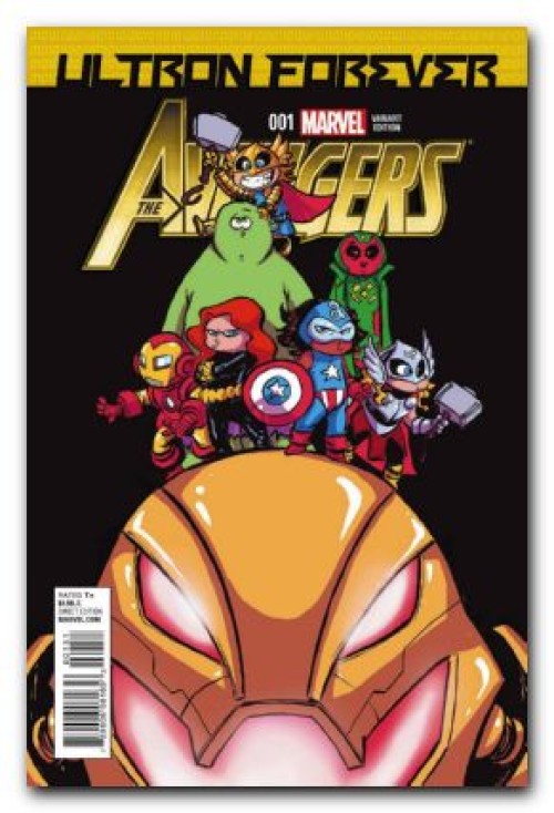 Avengers Ultron Forever #1 young variant cover