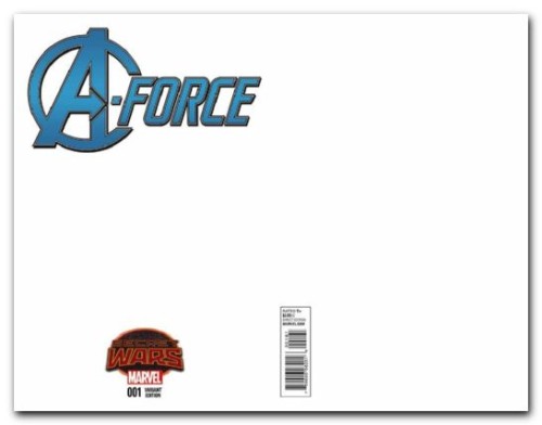 A-Force #1 blank cover