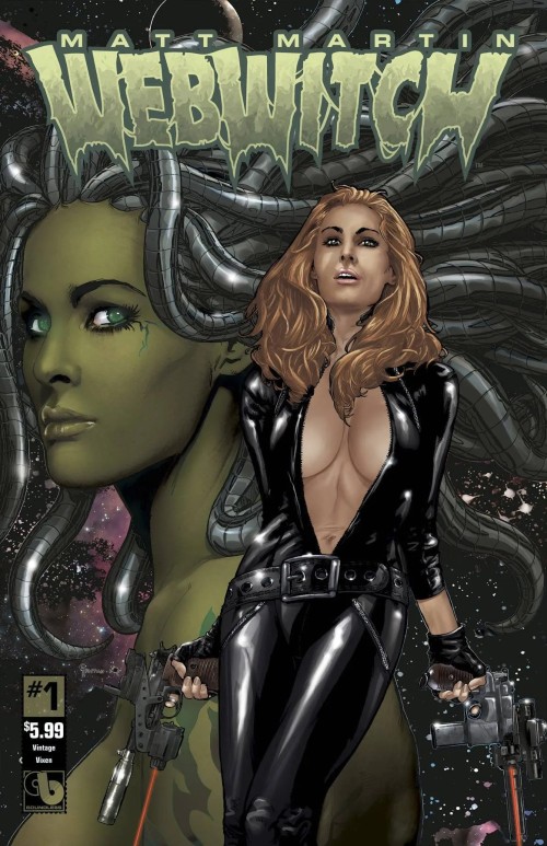 Webwitch #1 (2015) vintage vixen cover