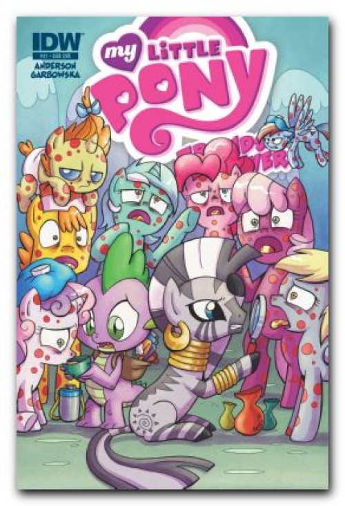 My Little Pony Friends Forever #21 (2014) subscription cover