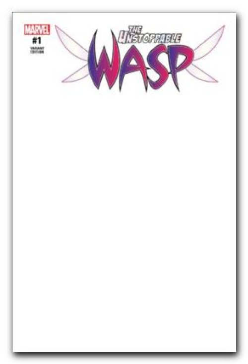 Unstoppable Wasp #1 (2017) blank variant