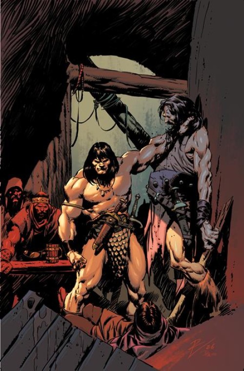 Conan The Barbarian #37 (2023) cover f de la torre virgin variant