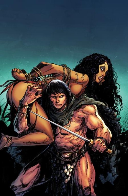Conan The Barbarian #37 (2023) cover g gil virgin variant