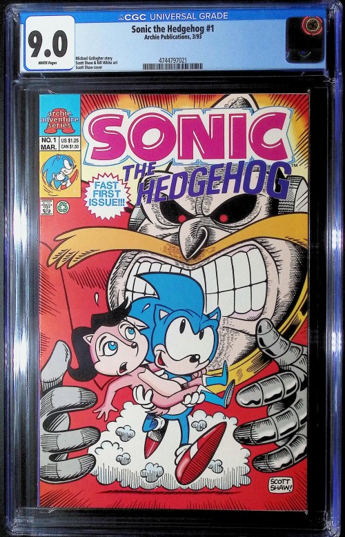 Sonic the Hedgehog #1 (1992) CGC 9.0