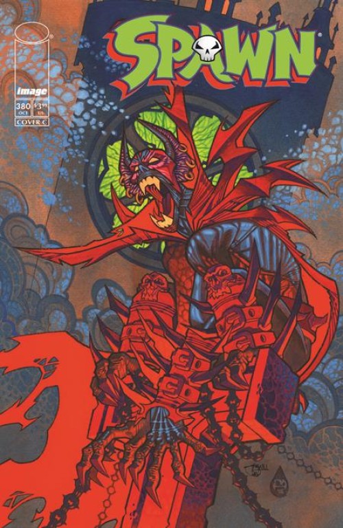 Spawn #380 (1992) cover c crystal halloween monster variant