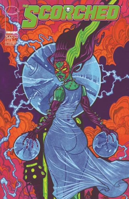 Spawn Scorched #56 cover c crystal halloween monster variant
