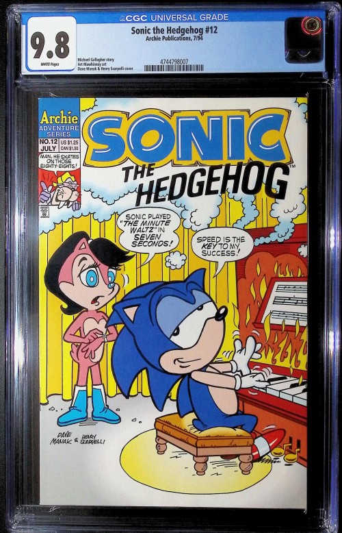 Sonic the Hedgehog #12 (1993) CGC 9.8