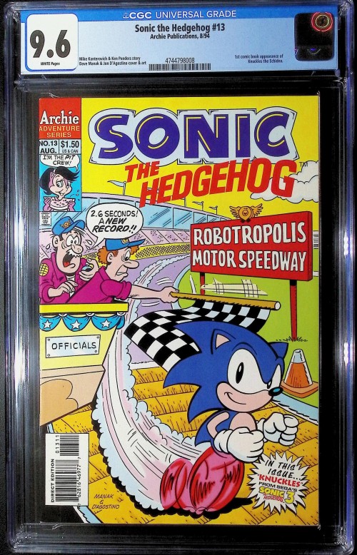 Sonic the Hedgehog #13 (1993) CGC 9.6