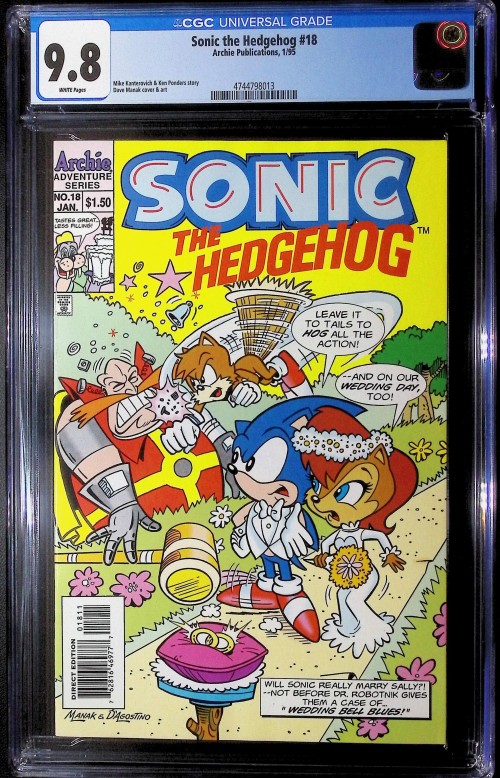 Sonic the Hedgehog #18 (1993) CGC 9.8