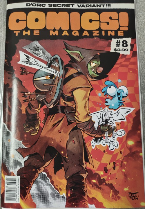 Comics The Magazine #8 October 2026 Issue bean variant
