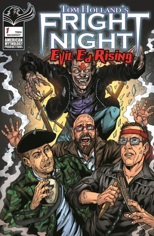 Tom Hollands Fright Night Evil Ed Rising #1 cover e calzada variant