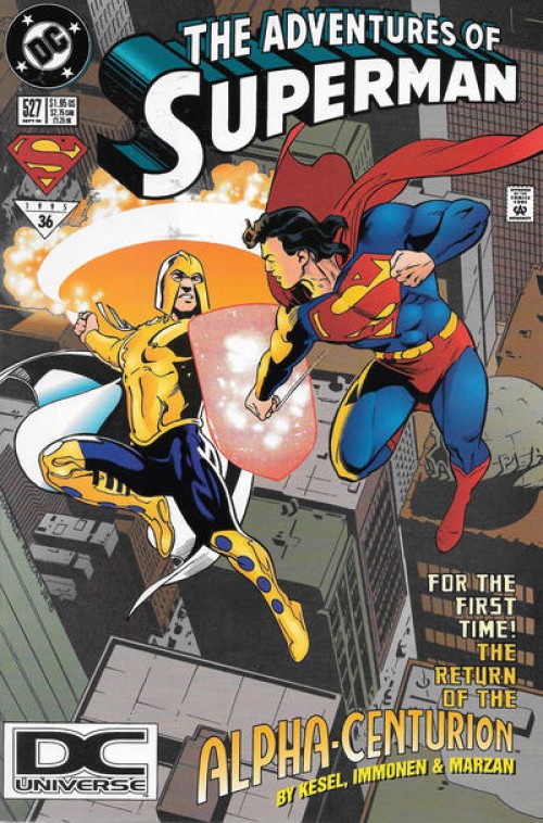 Adventures of Superman #527 (1987) dcu variant