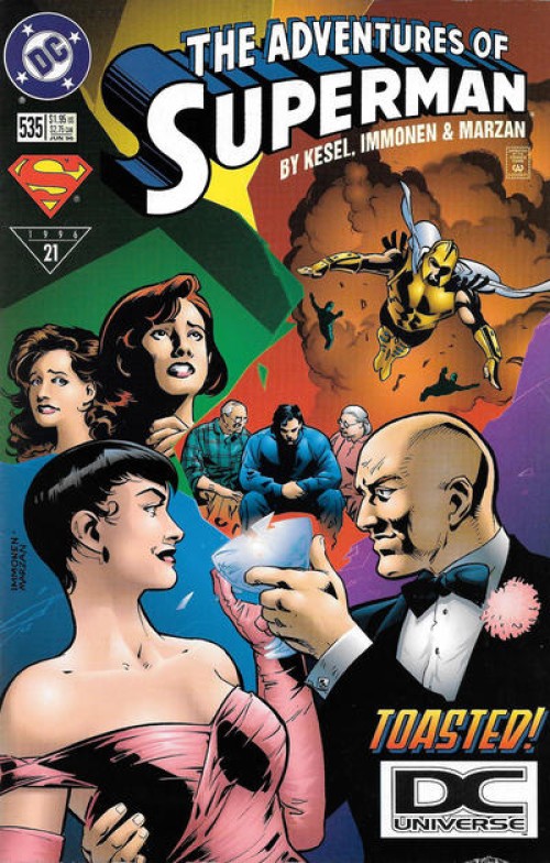 Adventures of Superman #535 (1987) dcu variant