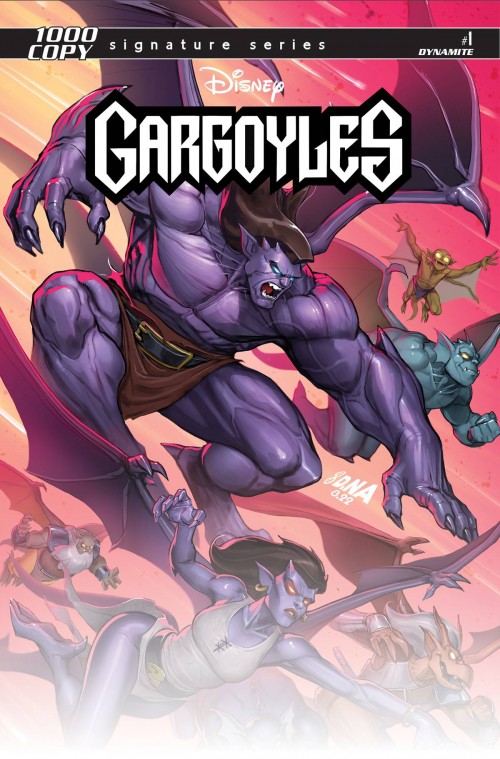 Gargoyles #1 (2022) cover w weisman signed variant