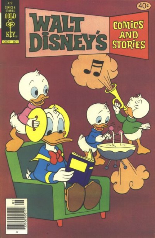 Walt Disneys Comics And Stories #472 (1962) whitman reprint