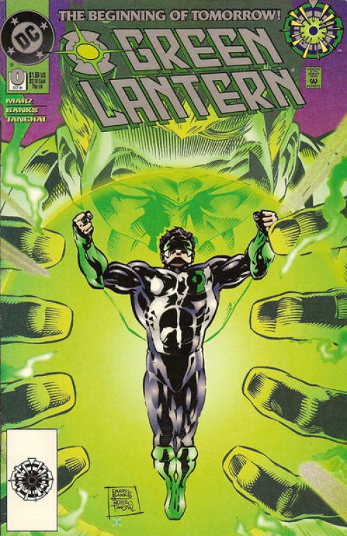 Green Lantern #0 (1990) zero hour variant