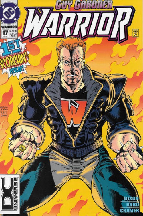 Guy Gardner Warrior #17 (1994) dcu variant
