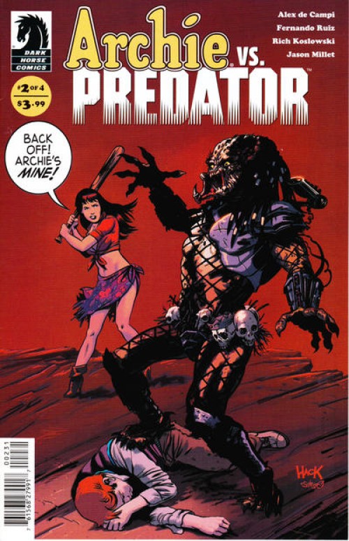 Archie Vs Predator #2 hack ultra rare variant