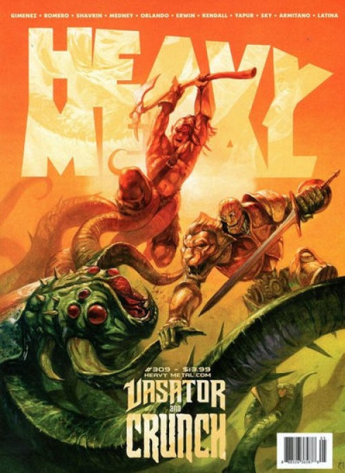 Heavy Metal #309 cover a