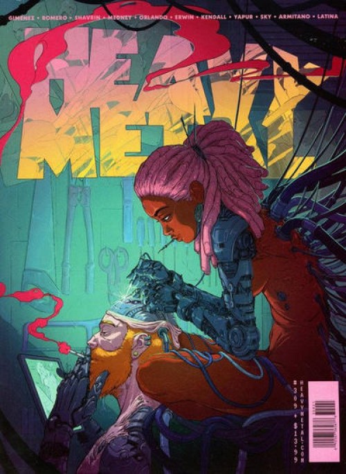 Heavy Metal #309 cover b