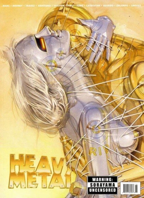 Heavy Metal #312 cover a