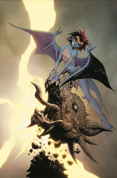 Gargoyles Quest #5 cover h lee virgin variant