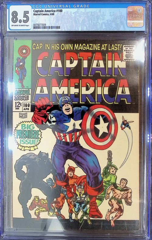 Captain America #100 (1968) CGC 8.5