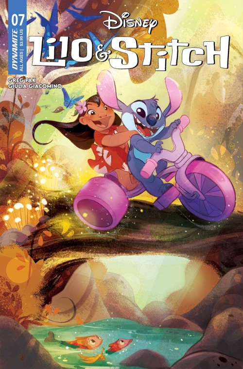 Lilo And Stitch #7 (2024) cover a baldari