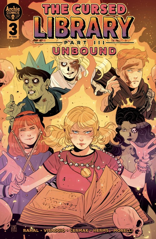 Cursed Library Unbound #1 cover d