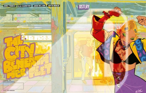 City Beneath Her Feet #1 cover e variant