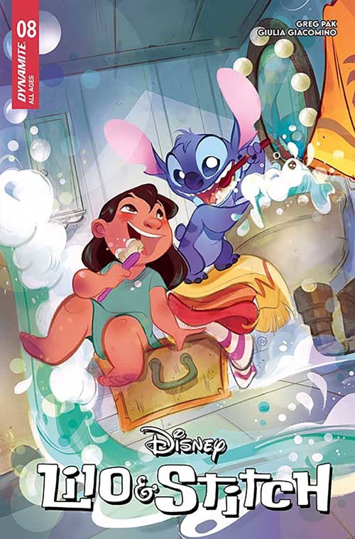 Lilo And Stitch #8 (2024) cover a baldari