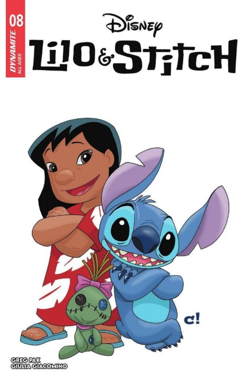 Lilo And Stitch #8 (2024) cover d rousseau color bleed