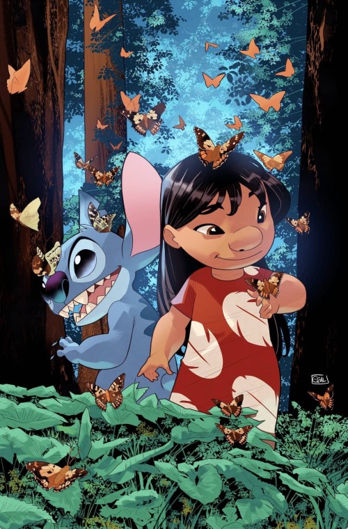 Lilo And Stitch #8 (2024) cover g forstner virgin variant