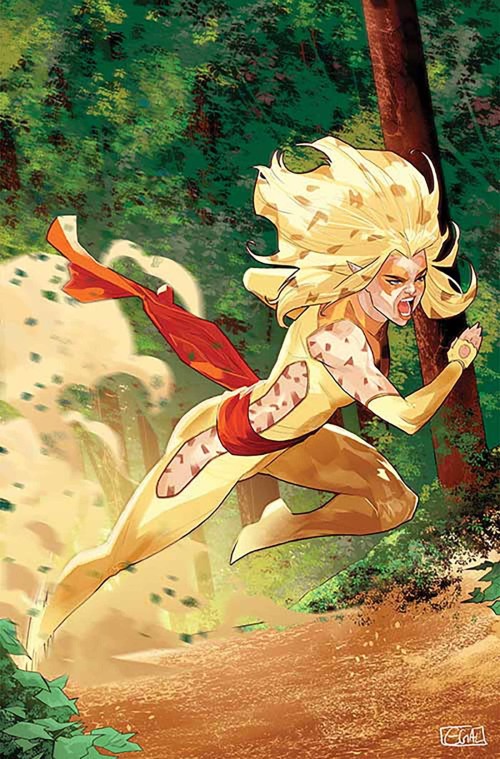 Thundercats Cheetara #5 cover l galmon virgin variant