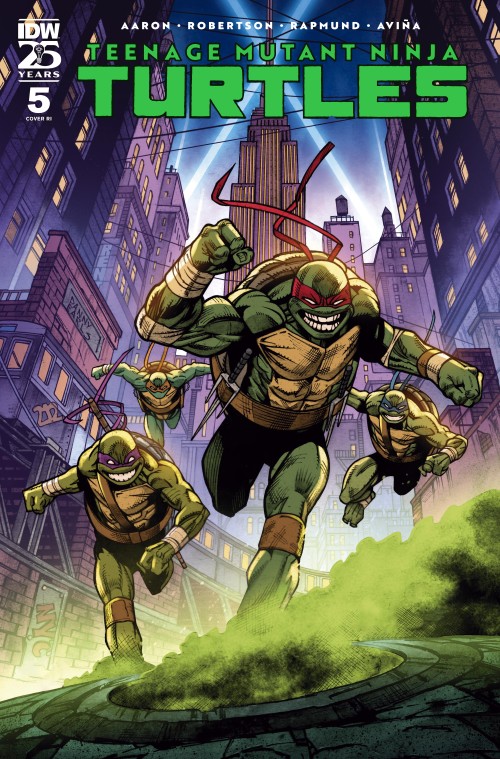 Teenage Mutant Ninja Turtles #5 (2024) cover f earls variant