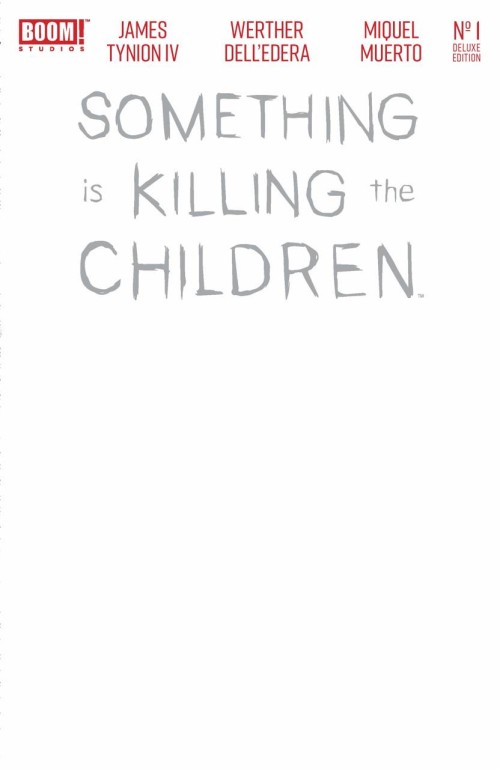 Something Is Killing The Children Deluxe #1 cover f foil sketch