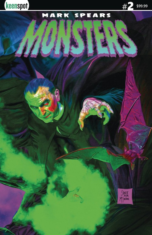 Mark Spears Monsters #2 cover g metal variant