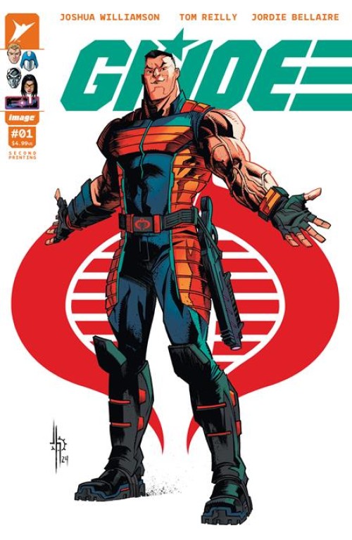 GI Joe #1 (2024) second print cover b howard variant