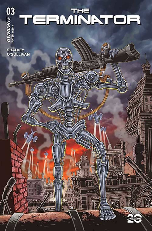 Terminator #3 (2024) cover p haeser variant