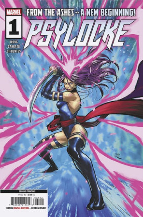 Psylocke #1 (2024) second print