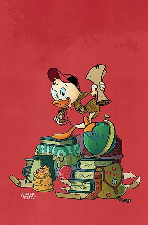 Ducktales #2 (2024) cover u lauro virgin foil variant