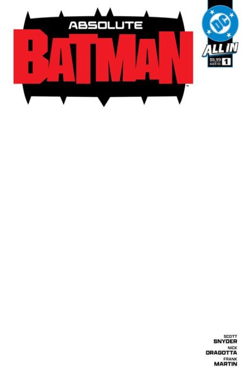 Absolute Batman #1 (2024) fourth print cover c