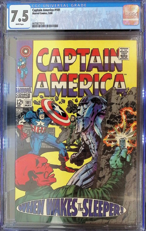 Captain America #101 (1968) CGC 7.5