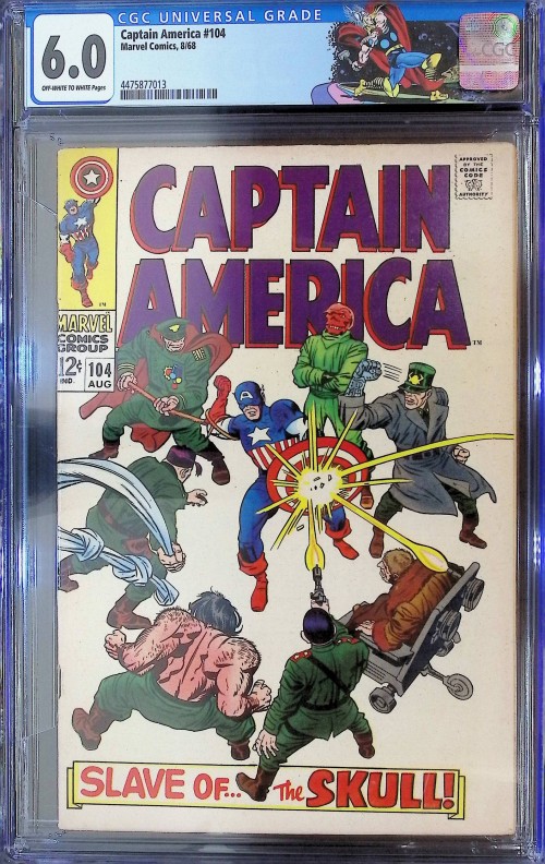 Captain America #104 (1968) CGC 6.0