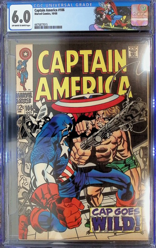 Captain America #106 (1968) CGC 6.0