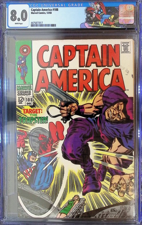 Captain America #108 (1968) CGC 8.0